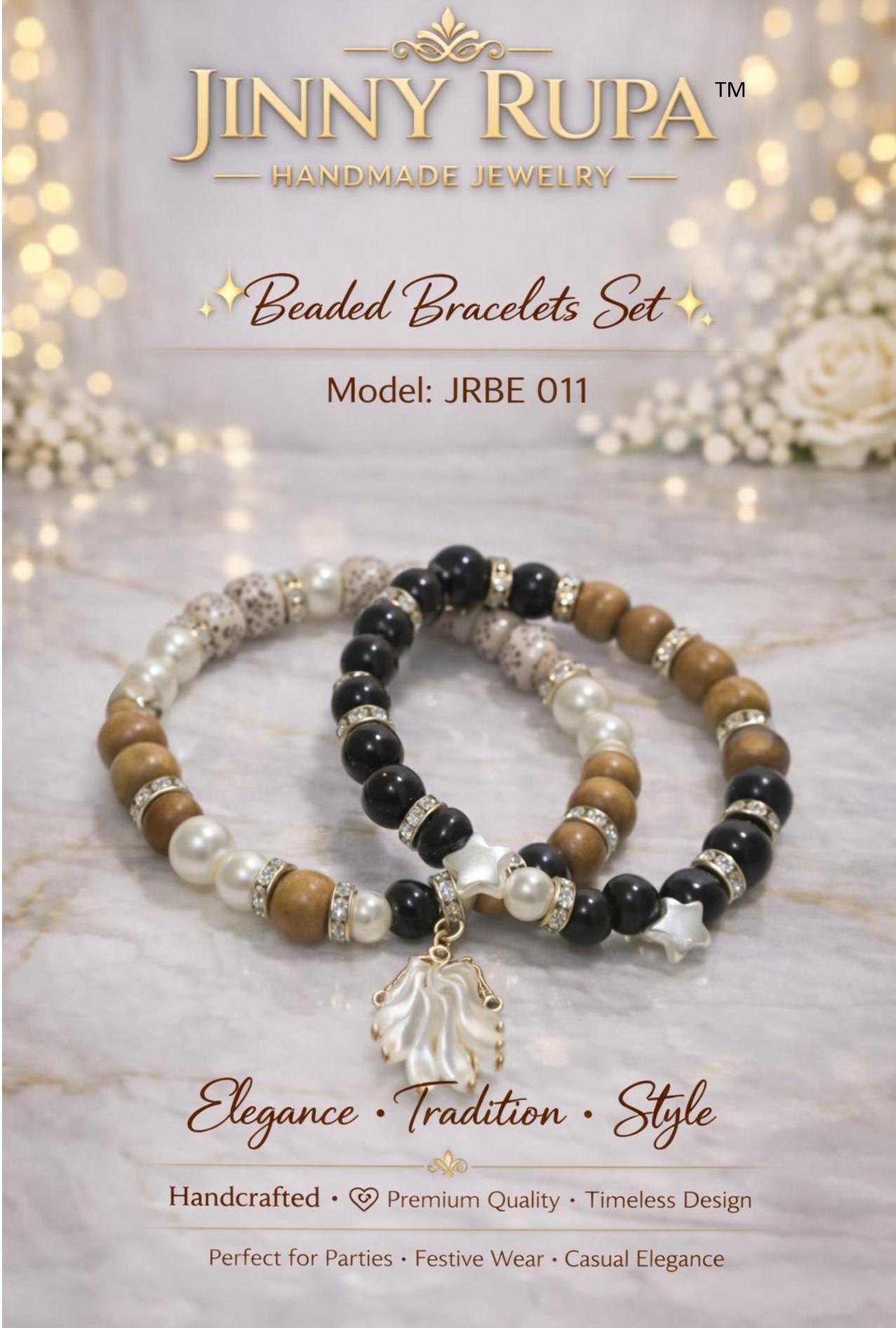 Jinny Rupa Beaded Bracelets