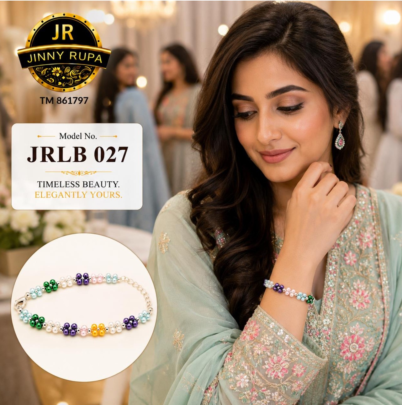 JRLB 027 Handmade Pearl Bracelet