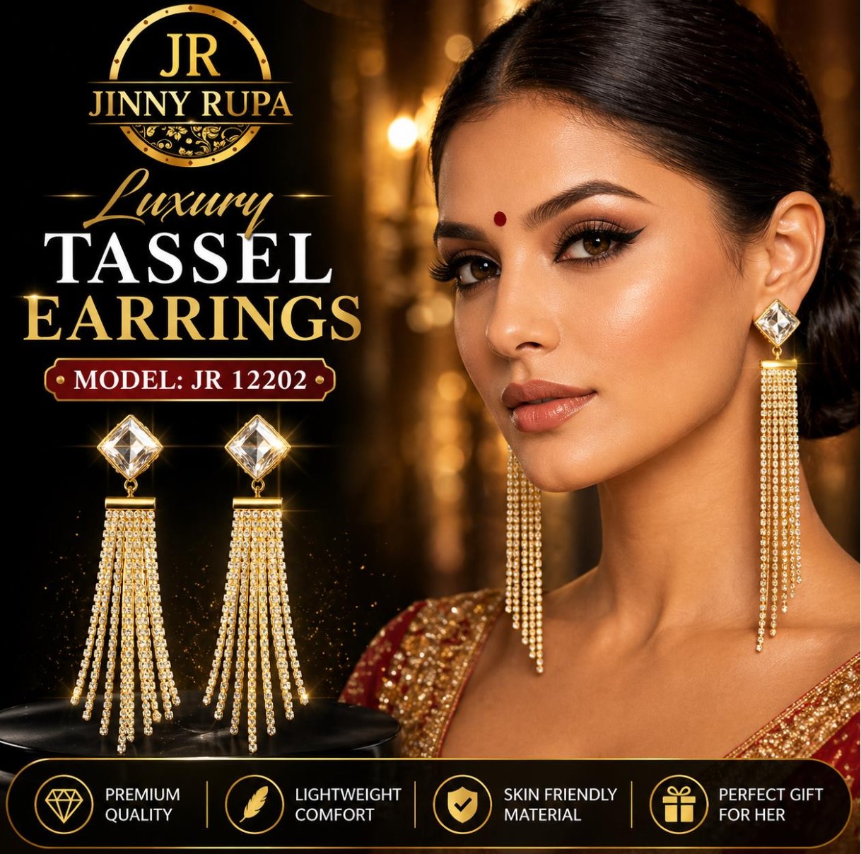 Luxury Tassel Earrings