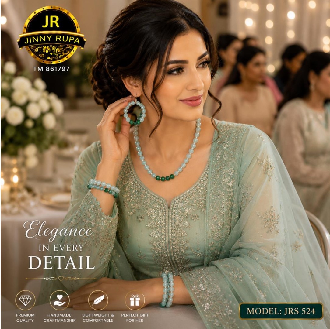Aqua Green Jewelry Set
